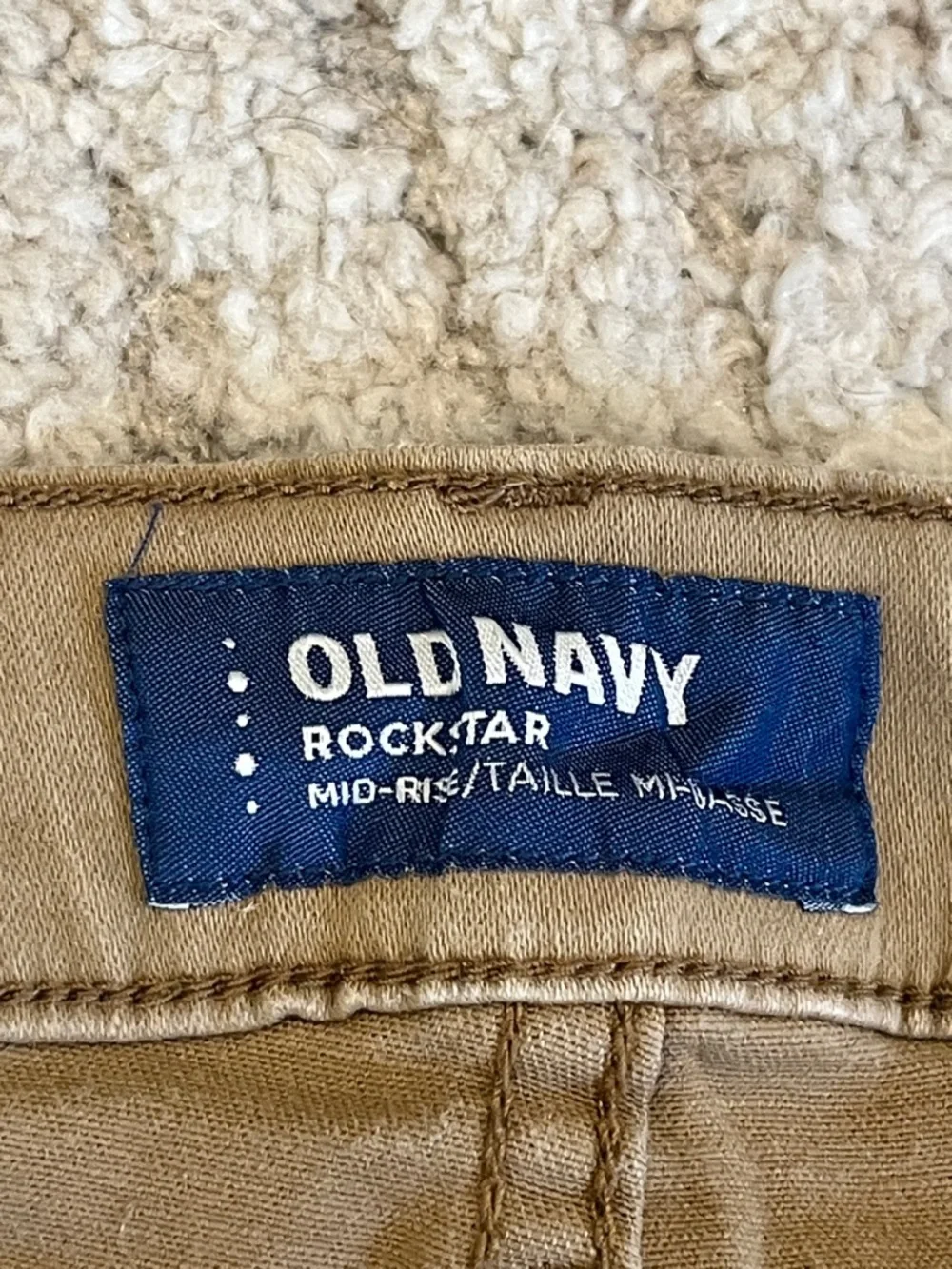 Old Navy Women’s Rockstar Mid Rise Stretch Jeans Size 10